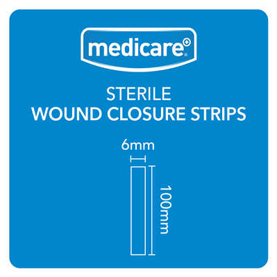 MEDICARE WOUND CLOSURE STRIPS 10'S (DISPLAY OF 20)