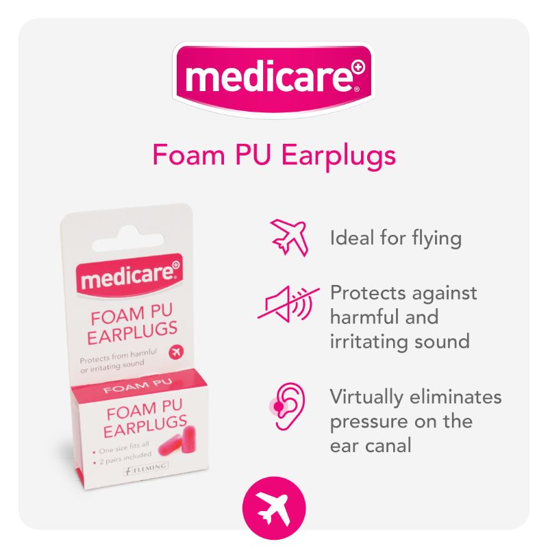 Medicare Foam PU Earplugs