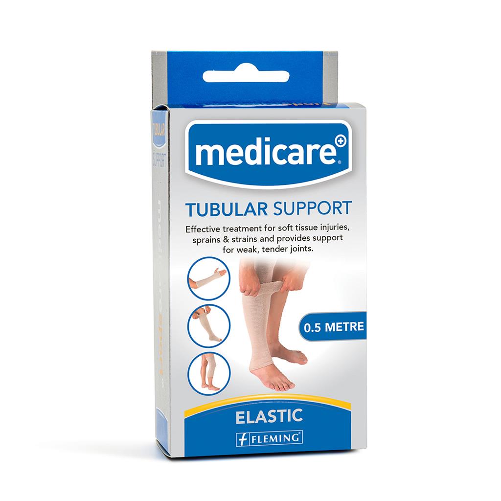 MEDICARE SPORT TUBULAR SUPPORT BANDAGE SIZE A 4.5CM X .5M