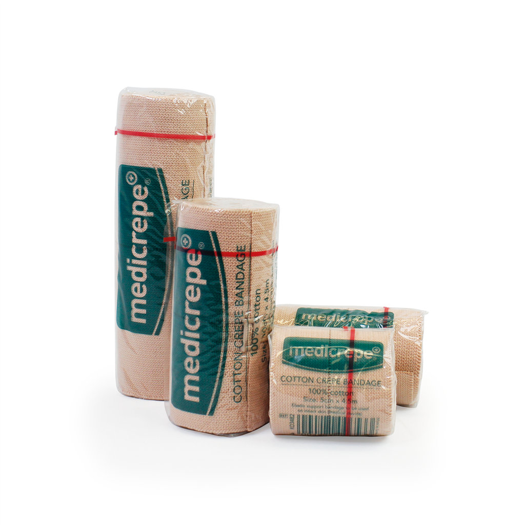 MEDICARE CREPE BANDAGE BP 5CM X 4.5M