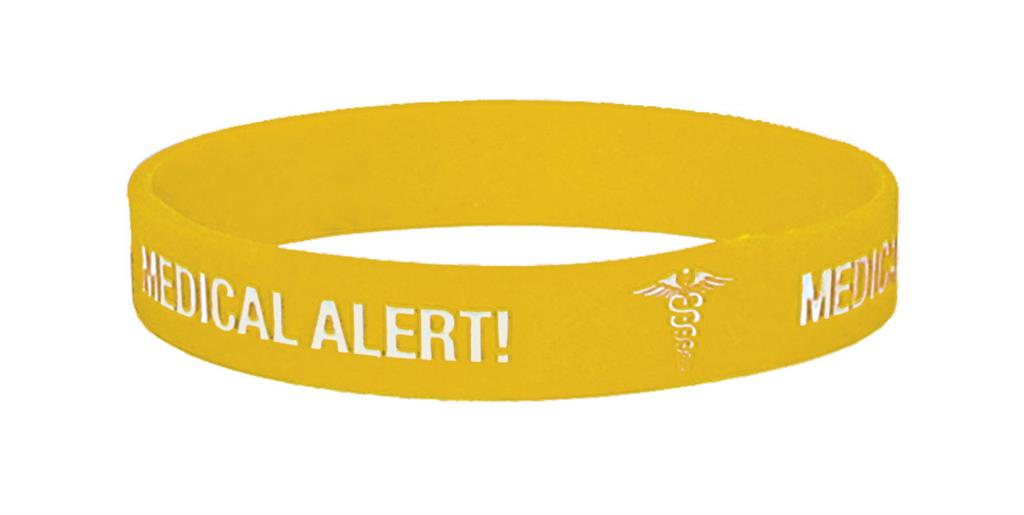 MEDICARE MEDICAL ID BAND DIABETES EX-LARGE