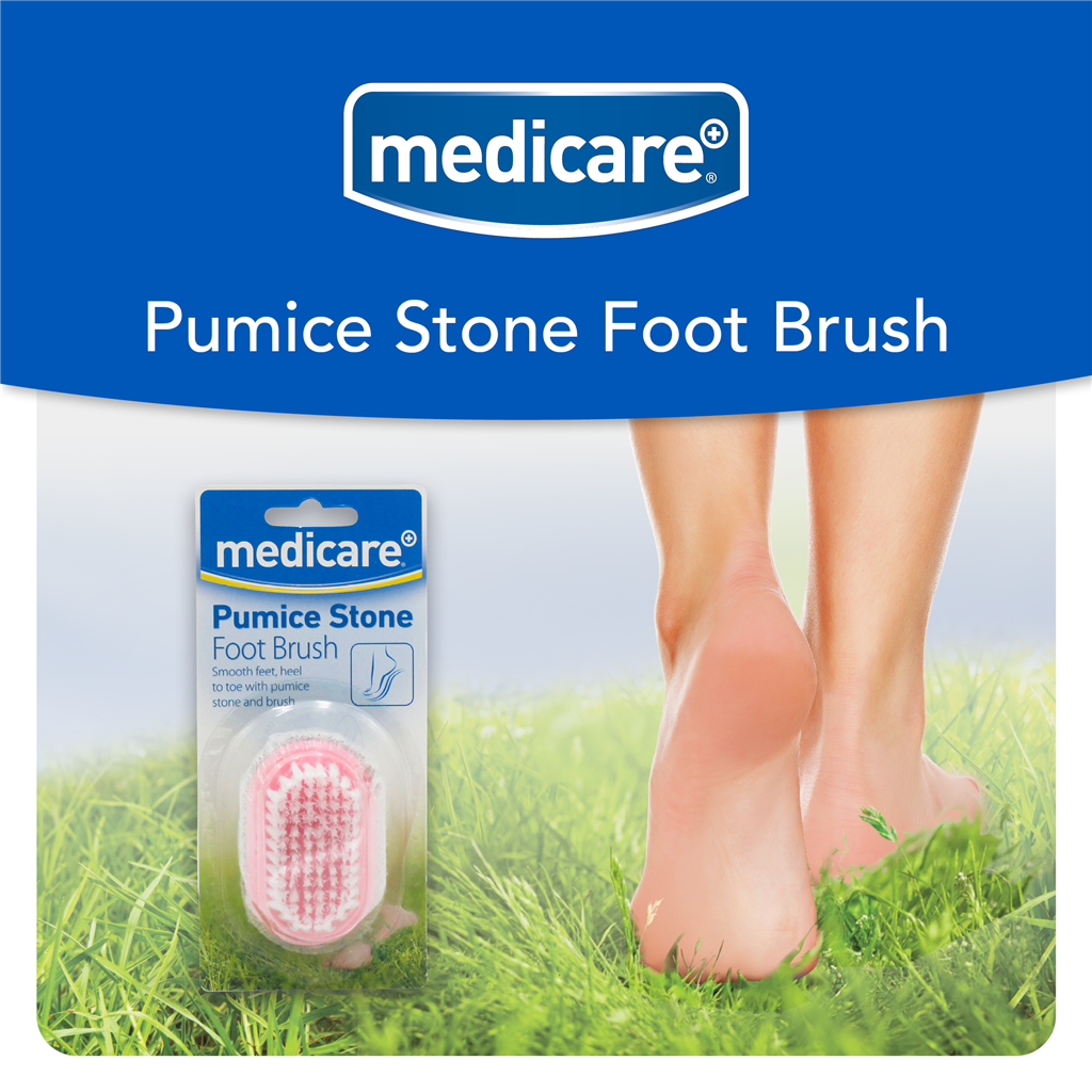 MEDICARE PUMICE STONE WITH BRUSH