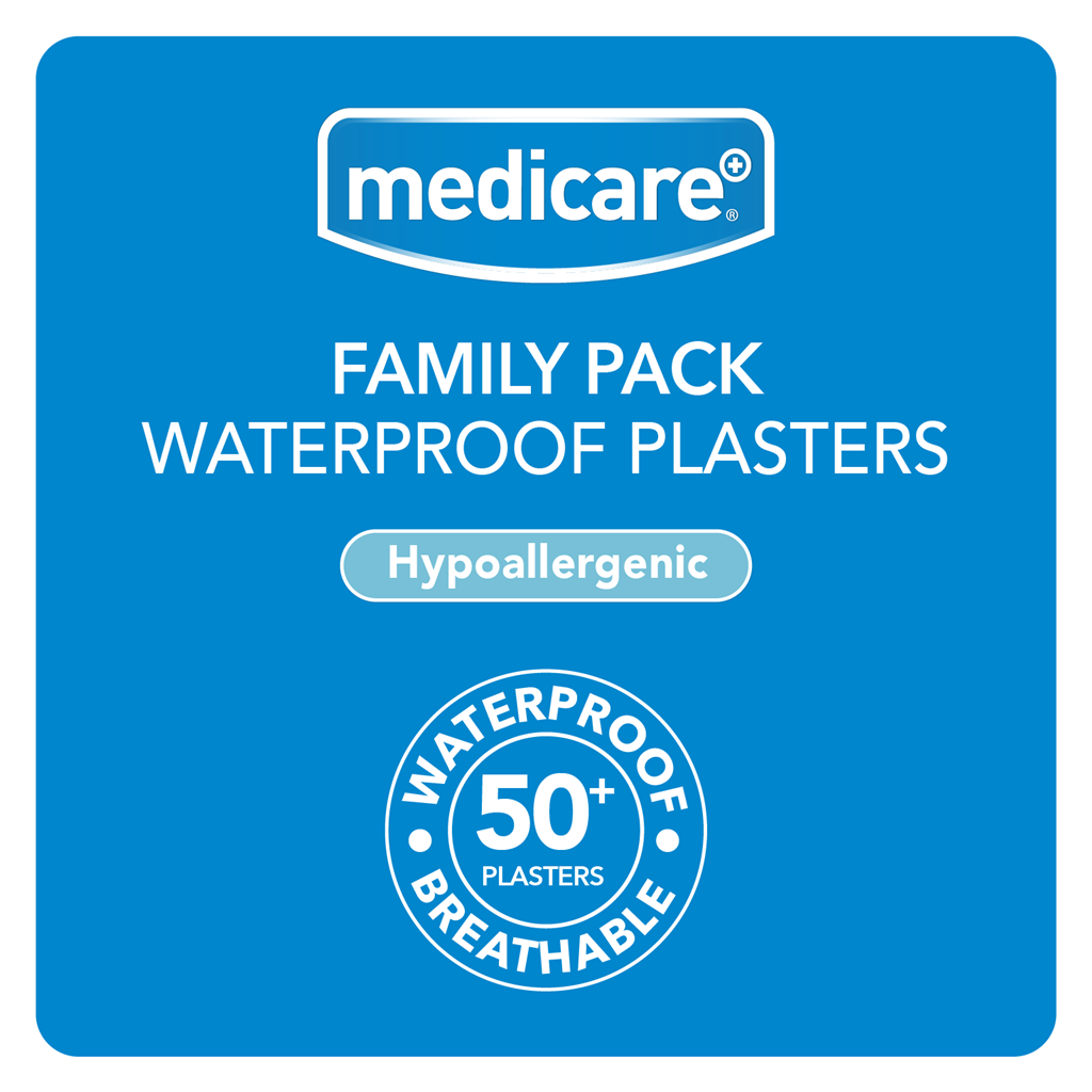 MEDICARE WATERPROOF FAMILY PACK OF 50'S (DISPLAY OF 6)