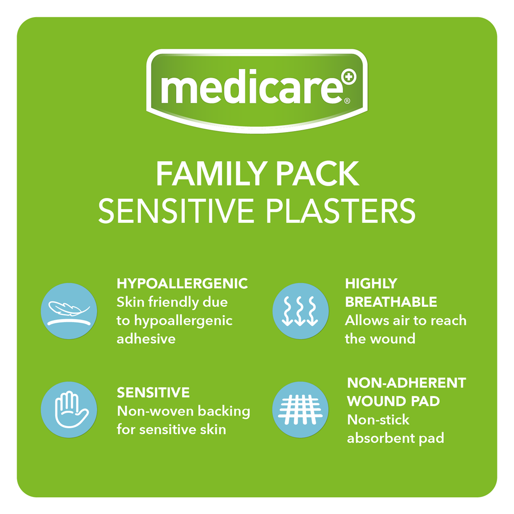 MEDICARE SENSITIVE FAMILY PACK OF 50'S (DISPLAY OF 6)