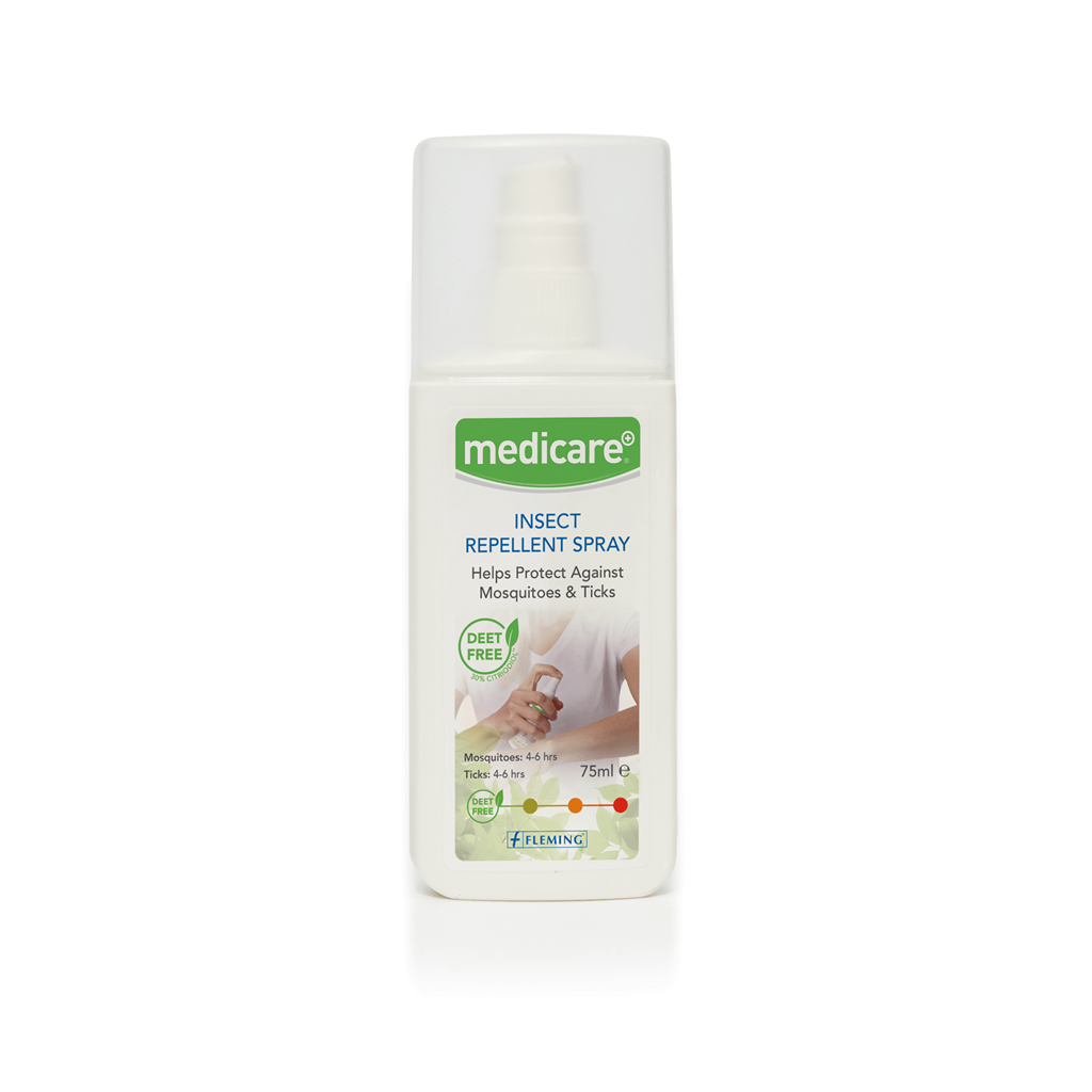 MEDICARE INSECT REPELLENT 75ML SPRAY, 30% CITRIODIOL