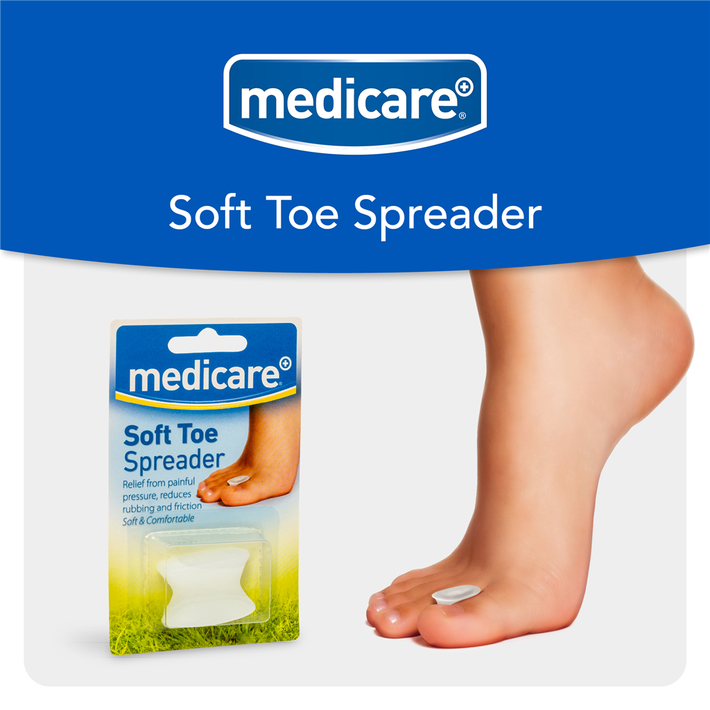 MEDICARE GEL TOE SPREADER