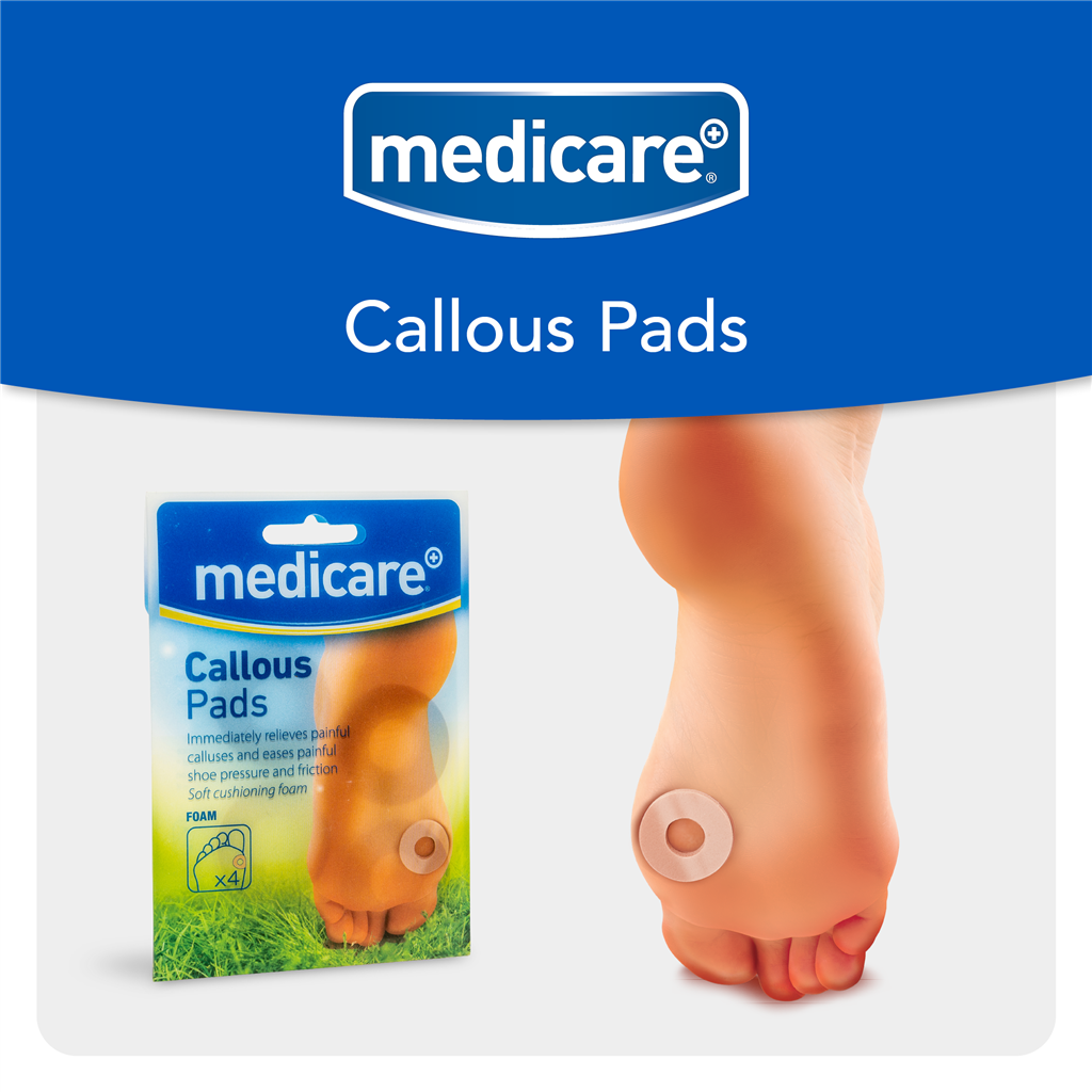 MEDICARE CALLOUS PADS 4'S (DISPLAY OF 10)