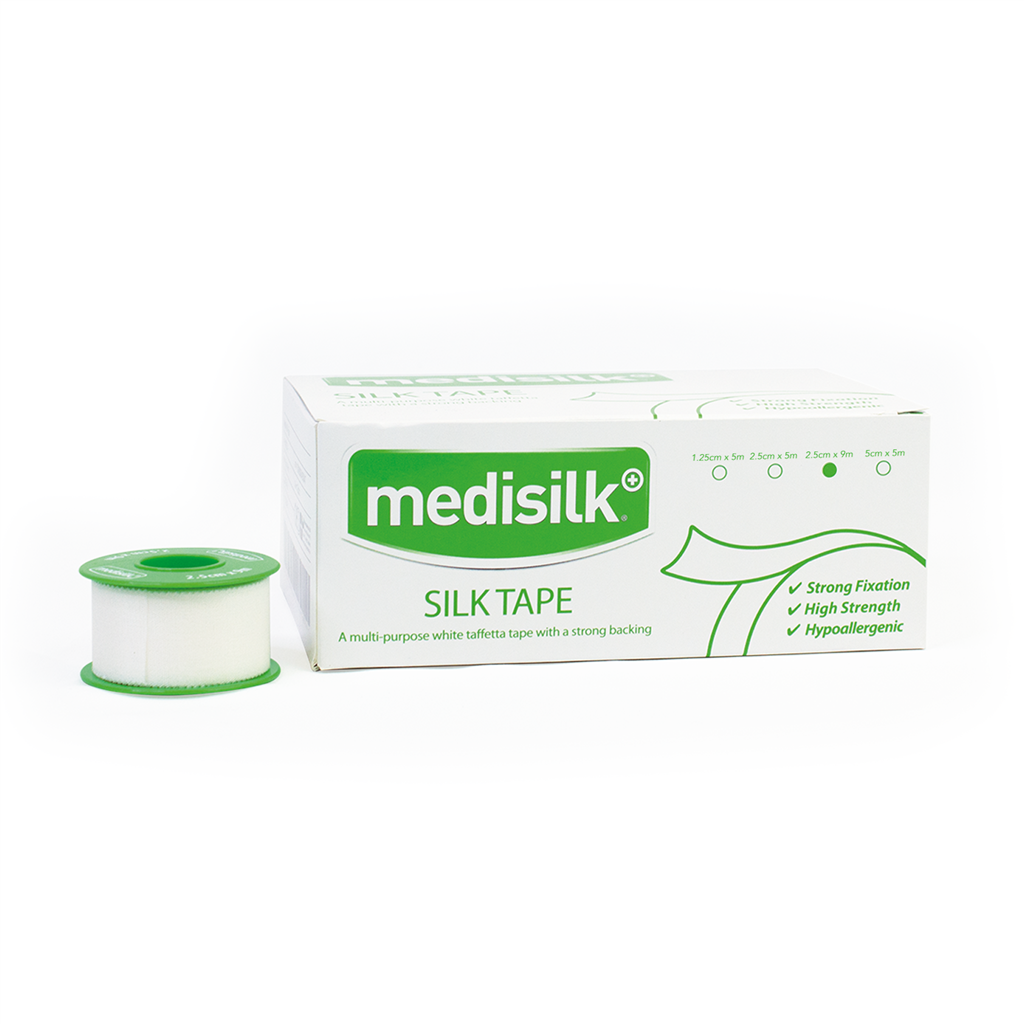 MEDISILK SILK TAPE 2.5CM X 9M