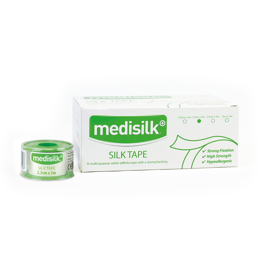 MEDISILK SILK TAPE 2.5CM X 5M