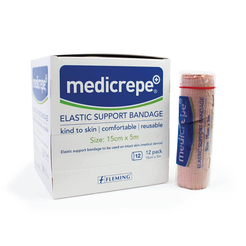 MEDICREPE ELASTIC CREPE BANDAGE 15CM X 5M