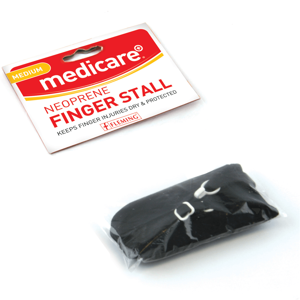 MEDICARE NEOPRENE FINGER STALL MEDIUM