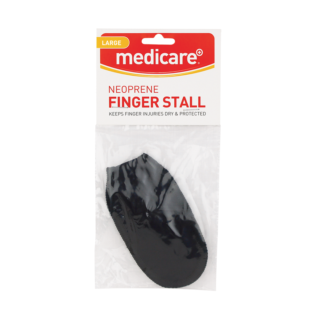 MEDICARE NEOPRENE FINGER STALL LARGE