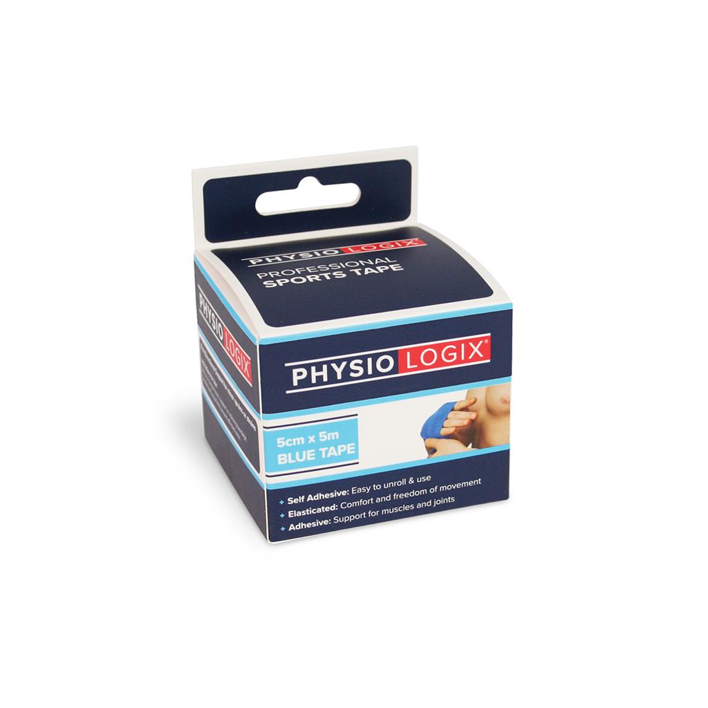 PHYSIOLOGIX SPORTS TAPE 5CM X 5M - BLUE