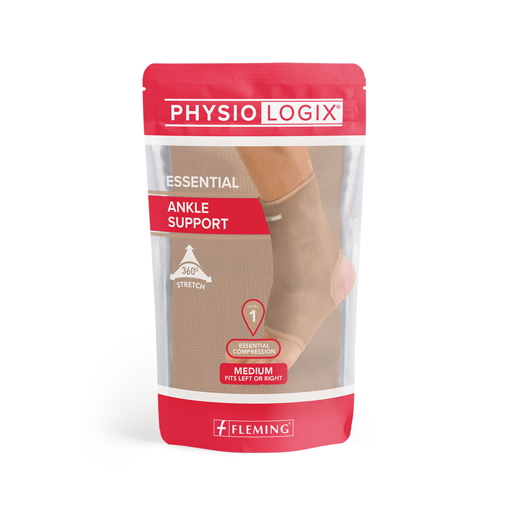 PHYSIOLOGIX ESSENTIAL BEIGE ANKLE SUPPORT - LARGE