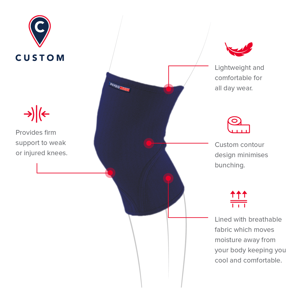 PHYSIOLOGIX CUSTOM FIT KNEE SUPPORT SMALL