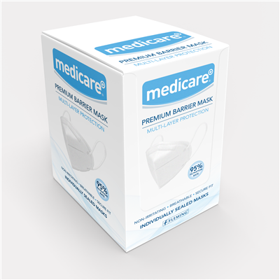 MEDICARE PREMIUM BARRIER MASK (SINGLES)