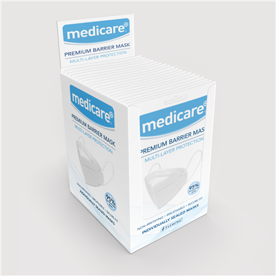 MEDICARE PREMIUM BARRIER MASK (SINGLES)