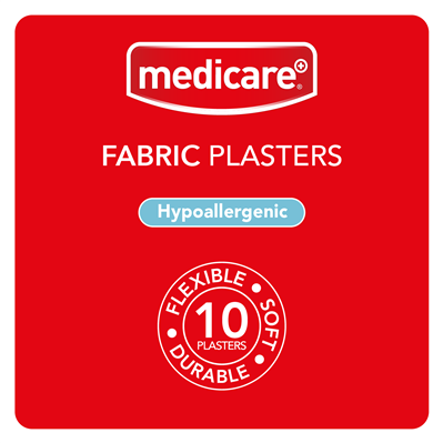 MEDICARE FABRIC PLASTERS 10'S (DISPLAY OF 20)