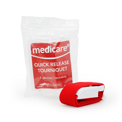 MEDICARE QUICK-RELEASE ELASTICATED TOURNIQUET FOR BLEEDING CONTROL