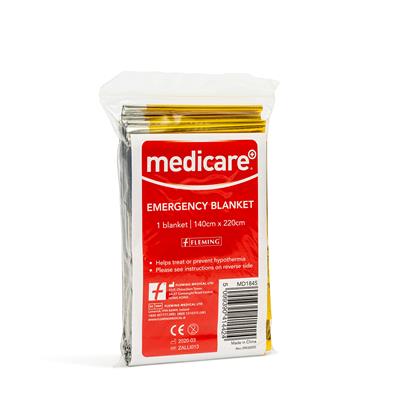 MEDICARE FOIL RESCUE BLANKET - ADULT 140 X 220CM