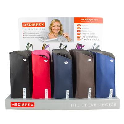 MEDISPEX READING GLASSES DISPLAY - 30 PAIRS