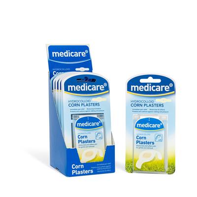 MEDICARE HYDROCOLLOID CORN PLASTERS 6's (DISPLAY OF 6)