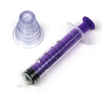 5ML ESSENTIAL DISPENSING PURPLE ORAL SYRINGE