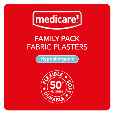 MEDICARE FABRIC FAMILY PACK OF 50'S (DISPLAY OF 6)