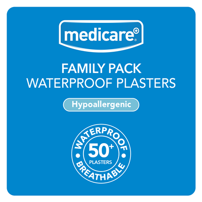 MEDICARE WATERPROOF FAMILY PACK OF 50'S (DISPLAY OF 6)