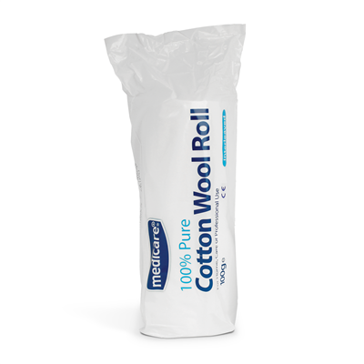 MEDICARE COTTON WOOL ROLL 100G