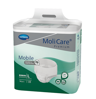 MOLICARE PREMIUM MOBILE LEVEL 5 LARGE 14's