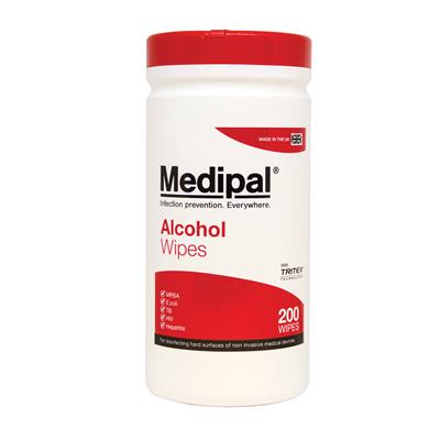 MEDIPAL ALCOHOL WIPES (200's)