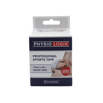 PHYSIOLOGIX SPORTS TAPE 7.5CM X 5M - WHITE