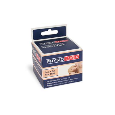 PHYSIOLOGIX SPORTS TAPE 5CM X 5M - TAN