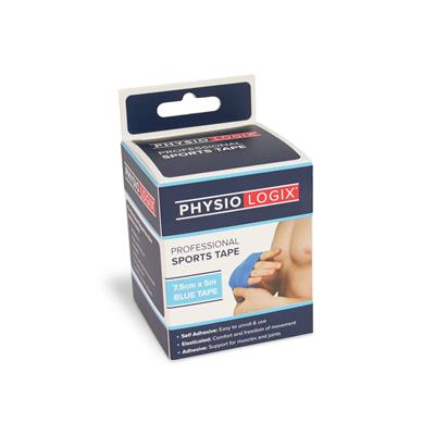 PHYSIOLOGIX SPORTS TAPE 7.5CM X 5M - BLUE