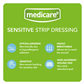 MEDICARE SENSITIVE STRIP 1M X 6CM (DISPLAY OF 10)