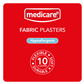 MEDICARE FABRIC PLASTERS 10'S (DISPLAY OF 20)