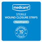 MEDICARE WOUND CLOSURE STRIPS 10'S (DISPLAY OF 20)