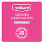 MEDICARE ASSORTED TRANSPARENT PLASTERS 30'S (DISPLAY OF 10)