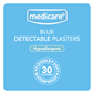 MEDICARE BLUE DETECTABLE PLASTERS 30'S (DISPLAY OF 10)