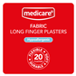 MEDICARE FABRIC LONG FINGER PLASTER (20'S) (DISPLAY OF 10)