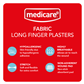 MEDICARE FABRIC LONG FINGER PLASTER (20'S) (DISPLAY OF 10)