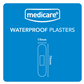 MEDICARE WATERPROOF PLASTERS 19X72MM 100's