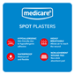 MEDICARE WATERPROOF SPOT PLASTERS 100'S