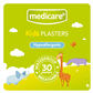 MEDICARE WATERPROOF KIDS PLASTERS 30`S (FUN ANIMAL) (DISPLAY OF 10)