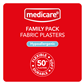 MEDICARE FABRIC FAMILY PACK OF 50'S (DISPLAY OF 6)