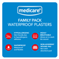 MEDICARE WATERPROOF FAMILY PACK OF 50'S (DISPLAY OF 6)