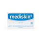 MEDISKIN LATEX GLOVES LIGHTLY POWDERED MEDIUM (100's)