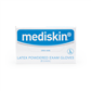 MEDISKIN LATEX GLOVES LIGHTLY POWDERED LARGE (100's)